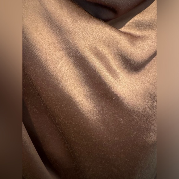 Express Satin Cowl Neck Midi Slip Dress - Picture 10 of 10